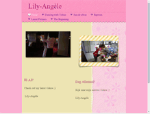 Tablet Screenshot of lilyangele.com